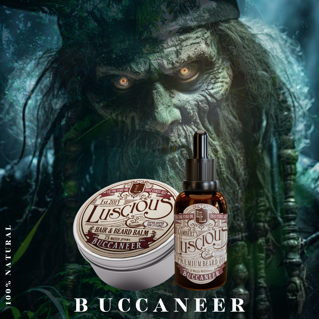 Buccaneer Beard Oil and Balm Combo